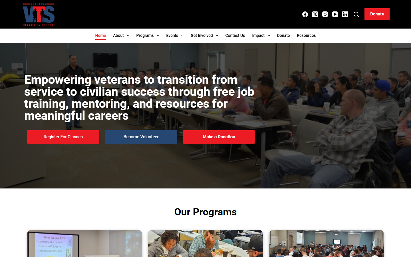 Veterans Transition Support